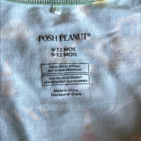 Posh Peanut Green Construction Vehicles Footie - Picture 3 of 3